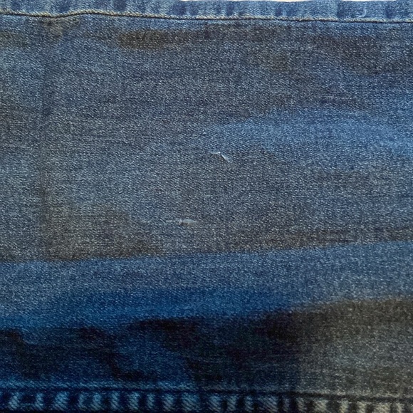 Girls Jeans with Embroidered Flowers on pockets Size 6 - Picture 5 of 5